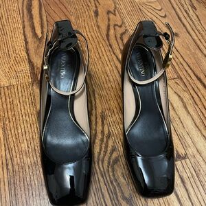 Valentino Garavani Black Patent Leather Heels